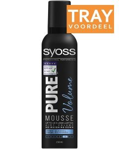 SYOSS PURE VOLUME MOUSSE TRAY 6 X 250 ML