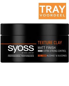SYOSS TEXTURE CLAY TRAY 6 X 100 ML