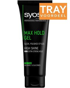 SYOSS MAX HOLD GEL TRAY 6 X 250 ML