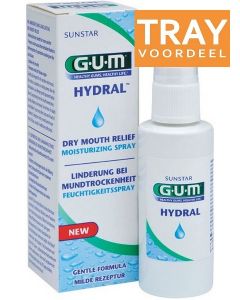 GUM HYDRAL MOISTURIZING SPRAY TRAY 24 X 50 ML