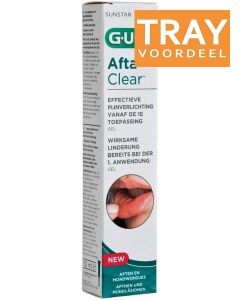 GUM AFTA CLEAR AFTEN EN MONDWONDJES TRAY 96 X 10 ML