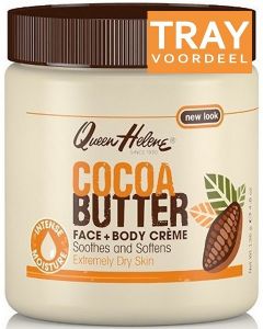 QUEEN HELENE COCOA BUTTER BODY CREME TRAY 6 X 425 GRAM