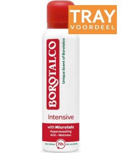 BOROTALCO INTENSIVE DEODORANT SPRAY TRAY 12 X 150 ML