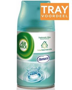 AIRWICK FRESHMATIC MAX NENUCO LUCHTVERFRISSER (NAVULLING) TRAY 6 X 250 ML