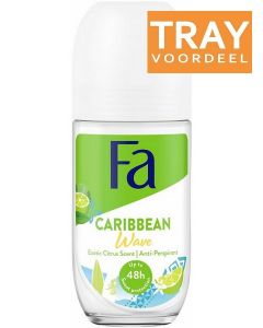 FA CARIBBEAN WAVE DEO ROLLER TRAY 6 X 50 ML