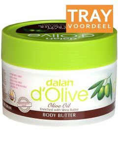 DALAN D'OLIVE OLIVE OIL BODY BUTTER TRAY 12 X 250 ML