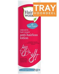 HAIR WONDER INTENSIVE HAIR REPAIR ANTI-HAIRLOSS LOTION TRAY 6 X 75 ML
