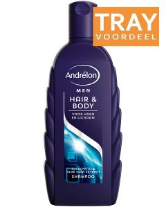 ANDRELON MEN HAIR & BODY SHAMPOO TRAY 6 X 300 ML