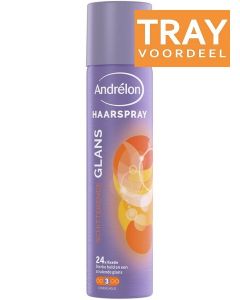 ANDRELON SCHITTERENDE GLANS HAARLAK TRAY 6 X 250 ML