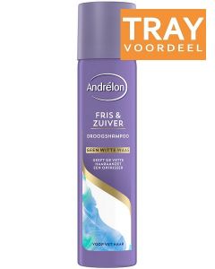 ANDRELON FRIS & ZUIVER DROOGSHAMPOO TRAY 6 X 250 ML