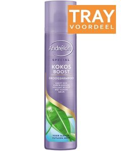 ANDRELON KOKOS BOOST DROOGSHAMPOO TRAY 6 X 245 ML