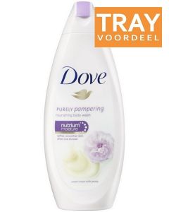 DOVE PURELY PAMPERING SWEET CREAM WITH PEONY BODY WASH DOUCHEGEL TRAY 6 X 250 ML