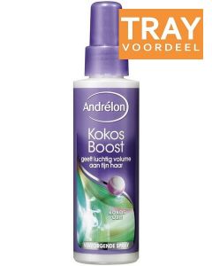 ANDRELON KOKOS BOOST VERZORGENDE SPRAY TRAY 6 X 125 ML