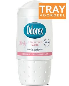 ODOREX SENSITIVE CARE DEO ROLLER TRAY 6 X 50 ML