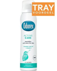 ODOREX ACTIVE CARE DEO SPRAY TRAY 6 X 150 ML