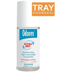 ODOREX EXTRA DRY DEPPER TRAY 6 X 50 ML