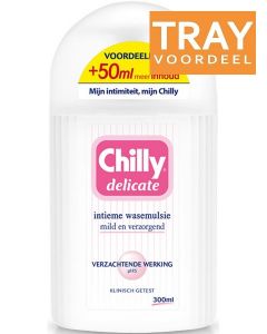 CHILLY DELICATE INTIEME WASEMULSIE TRAY 12 X 300 ML