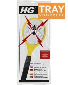 HG X ELEKTRISCHE MUGGEN, VLIEGEN EN WESPEN VERDELGER VLIEGENMEPPER TRAY 12 X 1 STUK