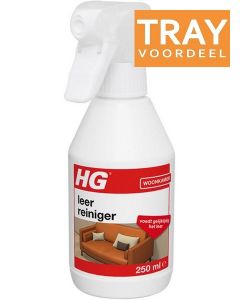 HG WOONKAMER LEER REINIGER SPRAY TRAY 6 X 250 ML