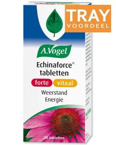 A. VOGEL ECHINAFORCE TABLETTEN FORTE VITAAL WEERSTAND ENERGIE TABLETTEN TRAY 40 X 30 STUKS