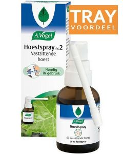 A. VOGEL HOESTSPRAY NR. 2 VASTZITTENDE HOEST SPRAY TRAY 45 X 30 ML