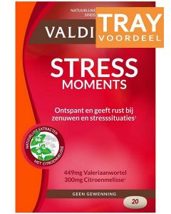 VALDISPERT STRESS MOMENTS TABLETTEN TRAY 133 X 20 STUKS