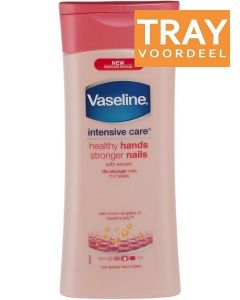 VASELINE INTENSIVE CARE HEALTHY HANDS STRONGER NAILS HANDLOTION TRAY 6 X 200 ML