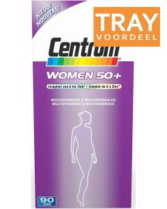 CENTRUM WOMEN 50+ ADVANCED TABLETTEN TRAY 48 X 90 STUKS
