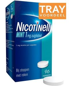 NICOTINELL MINT 1 MG ZUIGTABLET TRAY 84 X 96 STUKS