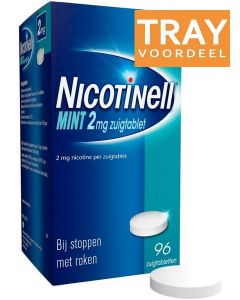 NICOTINELL MINT 2 MG ZUIGTABLET TRAY 84 X 96 STUKS