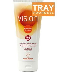 VISION EVERY DAY SUN PROTECTION SPF 20 ZONNEBRAND TRAY 36 X 200 ML