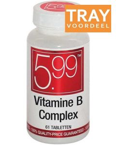 5.99 VITAMINE B COMPLEX TABLETTEN TRAY 168 X 61 STUKS