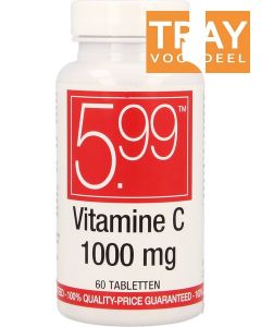 5.99 VITAMINE C1000 TABLETTEN TRAY 112 X 60 STUKS