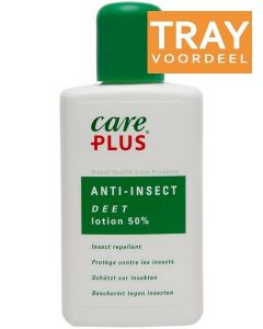 CARE PLUS ANTI-INSECT DEET LOTION 50% TRAY 144 X 50 ML
