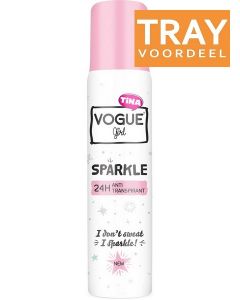 VOGUE GIRL SPARKLE DEO SPRAY TRAY 6 X 100 ML