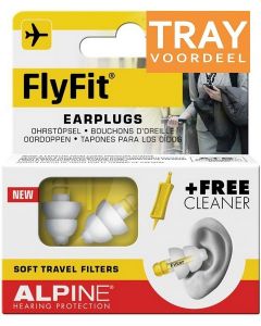 ALPINE FLYFIT EARPLUGS OORDOPJES TRAY 192 X 2 STUKS