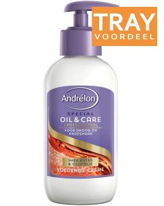ANDRELON OIL & CARE VOEDENDE HAARCREME TRAY 6 X 200 ML