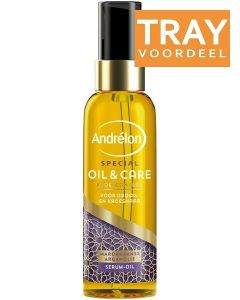 ANDRELON OIL & CARE SERUM-OIL TRAY 6 X 75 ML