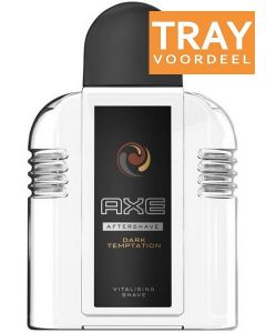 AXE SHAVE DARK TEMPTATION AFTERSHAVE TRAY 4 X 100 ML
