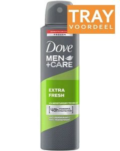 DOVE MEN+CARE EXTRA FRESH DEO SPRAY TRAY 6 X 250 ML