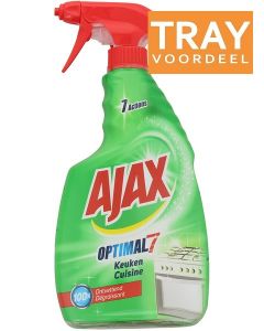 AJAX OPTIMAL 7 KEUKENREINIGER SPRAY TRAY 12 X 750 ML