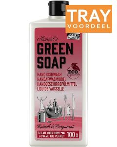 MARCEL'S GREEN SOAP RADISH & BERGAMOT AFWASMIDDEL TRAY 6 X 500 ML