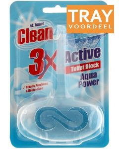 AT HOME AQUA POWER TOILETBLOK TRAY 24 X 40 GRAM