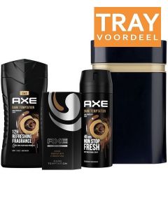 AXE DARK TEMPTATION GESCHENKSET TRAY 2 X 1 STUK
