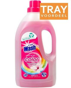 AT HOME WASH COLOR VLOEIBAAR WASMIDDEL TRAY 6 X 1500 ML