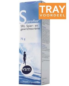 VSM SPIROFLOR SRL SPIER- EN GEWRICHTSCREME TRAY 108 X 75 GRAM
