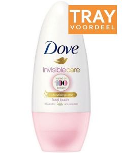 DOVE INVISIBLE CARE FLORAL TOUCH DEO ROLLER TRAY 6 X 50 ML