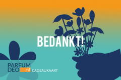 CADEAUKAART BEDANKT 5 EURO